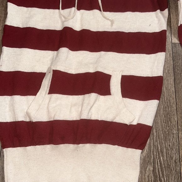 Red Striped Hoodie - Picture 3 of 5